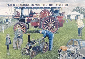 Tractores en la feria, 1993