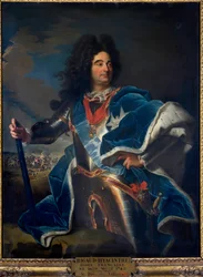 Retrato de Louis Claude Hector Duque de Villars, mariscal de Francia (1652-1734) con el collar de la Orden del Toisón de Oro (1659-1743) ca. 1714