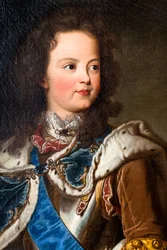 Retrato de Luis XV de niño
