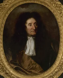 Retrato de Jean de La Fontaine 1621-1695, c. 1680