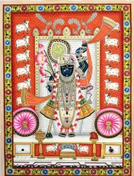 El vibrante Shrinathji de la India