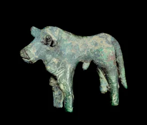 Civilización ibérica: toro de bronce