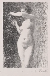 Estudio para Eva, 1898
