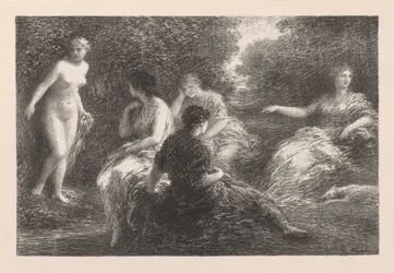 Los bañistas, 1896