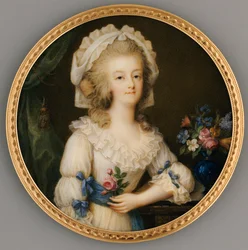 Una miniatura fina e importante de la Reina María Antonieta, c.1780-85