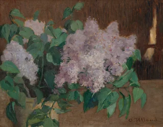 Lila (óleo sobre lienzo)