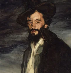 Retrato del pintor Pablo Uranga (detalle)
