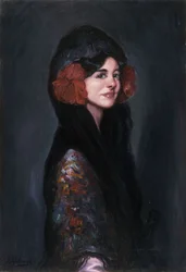 Retrato de una dama elegante