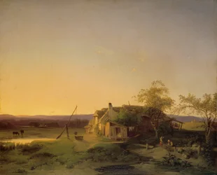 paisaje de la tarde