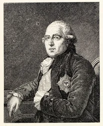 Retrato de Ewald Friedrich Graf von Hertzberg 1725-1795