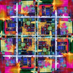 Un mosaico urbano lleno de vida