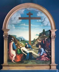 Lamentación de Cristo, c.1510-15 (óleo sobre madera)
