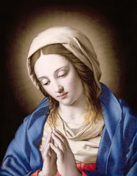 La Madonna rezando