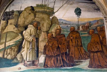Vida de San Benito, Escena 9: