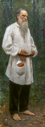 LEÓN TOLSTOI DESCALZO