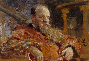 Retrato de Pavel Viktorovich Delarov 1851-1913, 1910