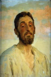 Retrato de hombre (óleo sobre lienzo)