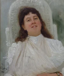 Retrato de Marianne von Werefkin, 1888