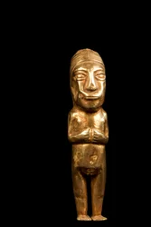 Figura desnuda / Arte inca (metal)