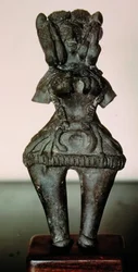 Figura de una Diosa Madre, Maurya, de Uttar Pradesh