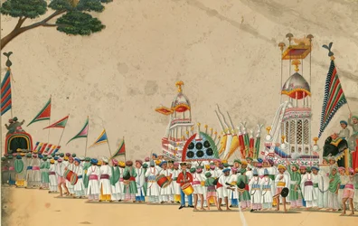 Procesión festiva, c. 1800