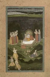 Tambula-Seva, Krishnagar, Bengala Occidental, 1750
