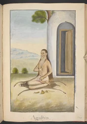 Agastya, un sabio, consejero de Rama