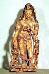 Figura de Avalokitesvara, de Cachemira