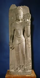 Bodhisattva Padmapani, Nalanda, Bihar, Dinastía Pala