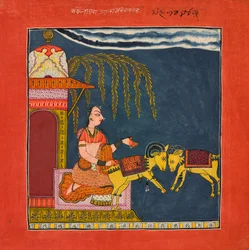 Kaccheli Ragini, de un Ragamala, c.1700