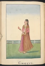 Kaikeyi, esposa del rey Dasaratha y madre de Bharata