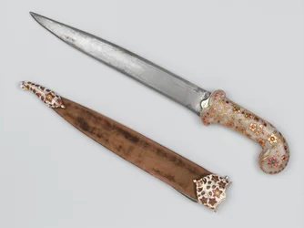 Khanjar que perteneció a Tipu Sultan, tomado en Seringapatam, circa 1799