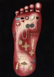 MSS EUR C 116/1 f.193r El pie de Rama, de la epopeya hindú 