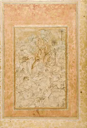 Majnun en el desierto