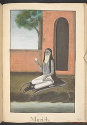 Maricha, un demonio que asumió la forma de un ciervo dorado