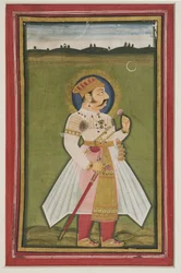 Retrato de Kumbha Rana de Udaipur