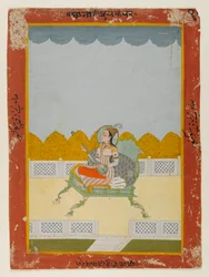Retrato de Phul Kaur de Jaipur
