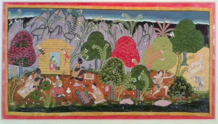 Rama y Sita, del 