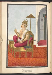 Sagara, rey de Ayodhya y antepasado de Rama