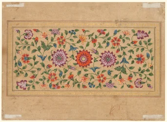 Vides florales enroscadas, 1755