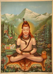 Shiva meditando