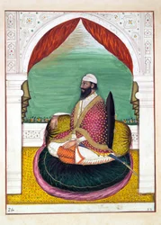 Sirdar Mangal Singh, del Reino del Punjab, sus Gobernantes y Jefes, volumen I