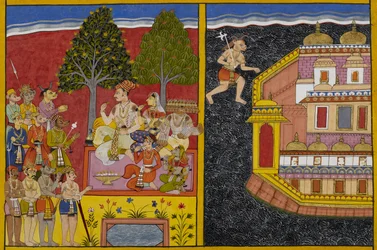 Sumāli insta a Rāvaṇa a apoderarse de Laṅkā mientras Prahasta busca la aprobación de Vaisravaṇa.