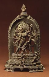 Tirthankara Parsvanatha, Maitraka, Akota, Gujarat (bronce)