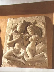 Visvarupa Vishnu en Gloria Cósmica, Shamlaji, Gujarat