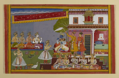 Viṣṇu declina luchar contra Rāvaṇa debido a su bendición, pero anima a los dioses a luchar contra él