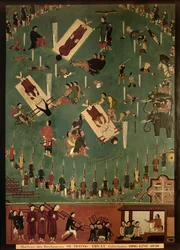 El martirio de los benditos Mi, Duong y Truat en Tongking, China, en 1838