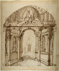 Interior del palacio, c.1611