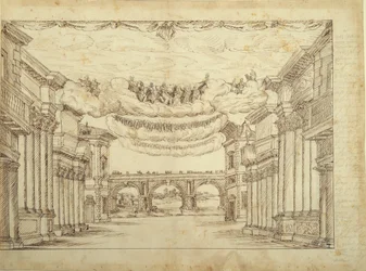 Los suburbios de una gran ciudad, c.1639