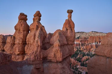 Un paisaje en el Parque Nacional del Cañón Bryce, Utah, 2020